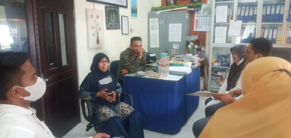 Verifikasi oleh TIM Adiwiyata dari Dinas Lingkungan Hidup Kebersihan dan Keindahan Kota Banda