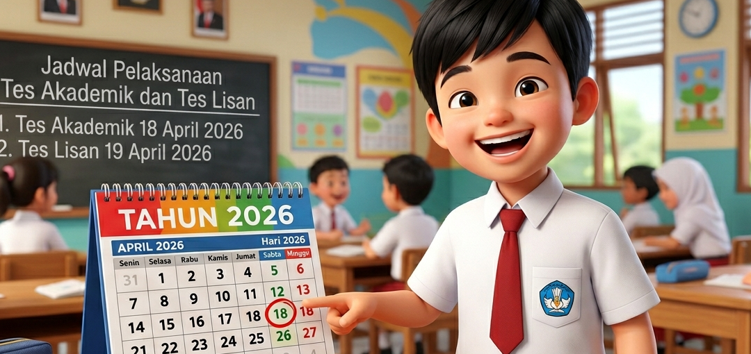 JADWAL & RUANG TES PMBM JALUR REGULER TP 2026/2027