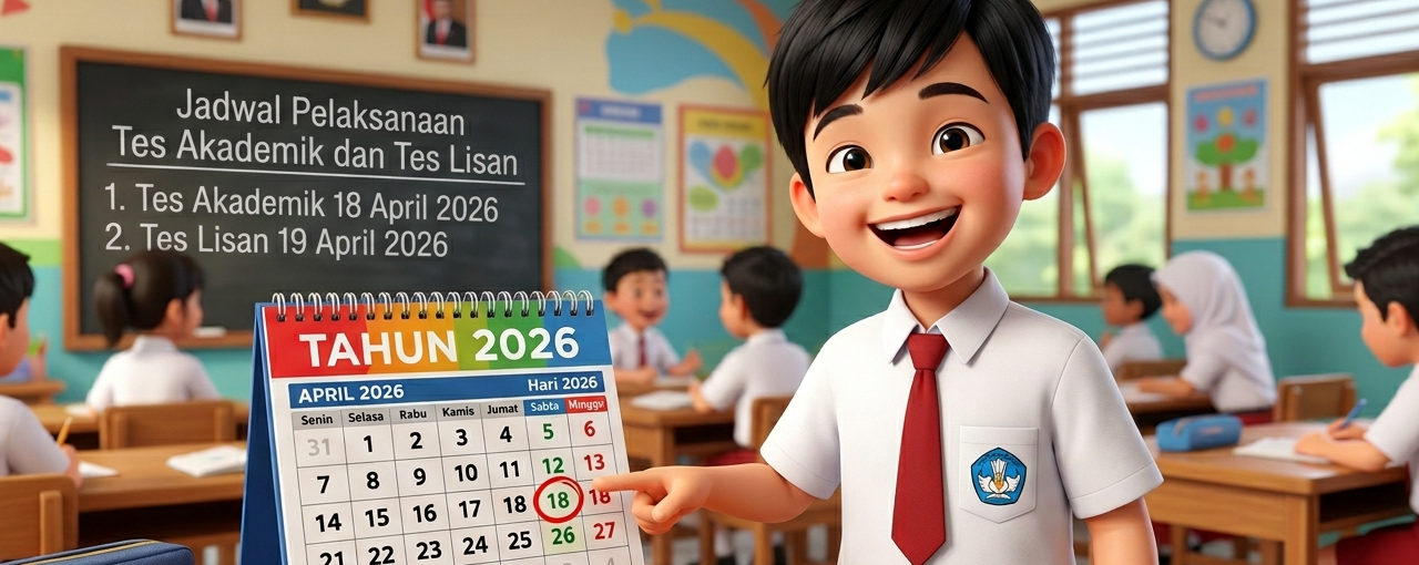 JADWAL & RUANG TES PMBM JALUR REGULER TP 2026/2027