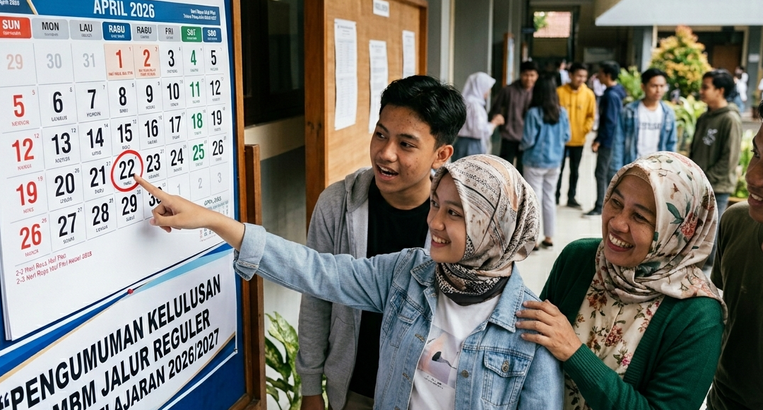 PENGUMUMAN KELULUSAN PMBM JALUR REGULER TAHUN PELAJARAN 2026-2027