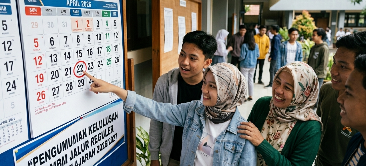 PENGUMUMAN KELULUSAN PMBM JALUR REGULER TAHUN PELAJARAN 2026-2027