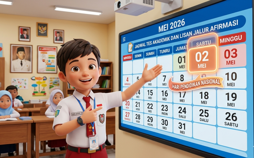 JADWAL TES PMBM JALUR AFIRMASI TP 2026/2027