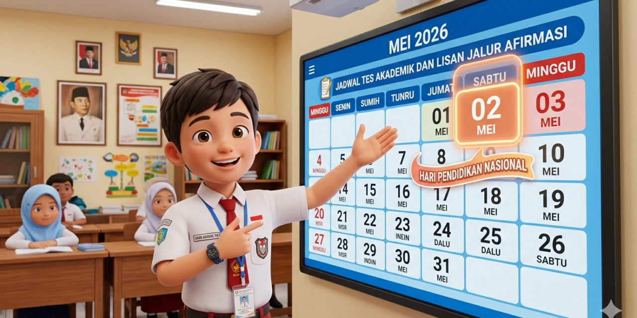 JADWAL TES PMBM JALUR AFIRMASI TP 2026/2027